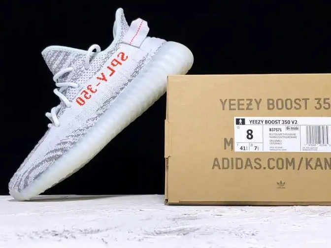 Tint Blue Adidas B37571 350 Yeezy Boost V2 0705